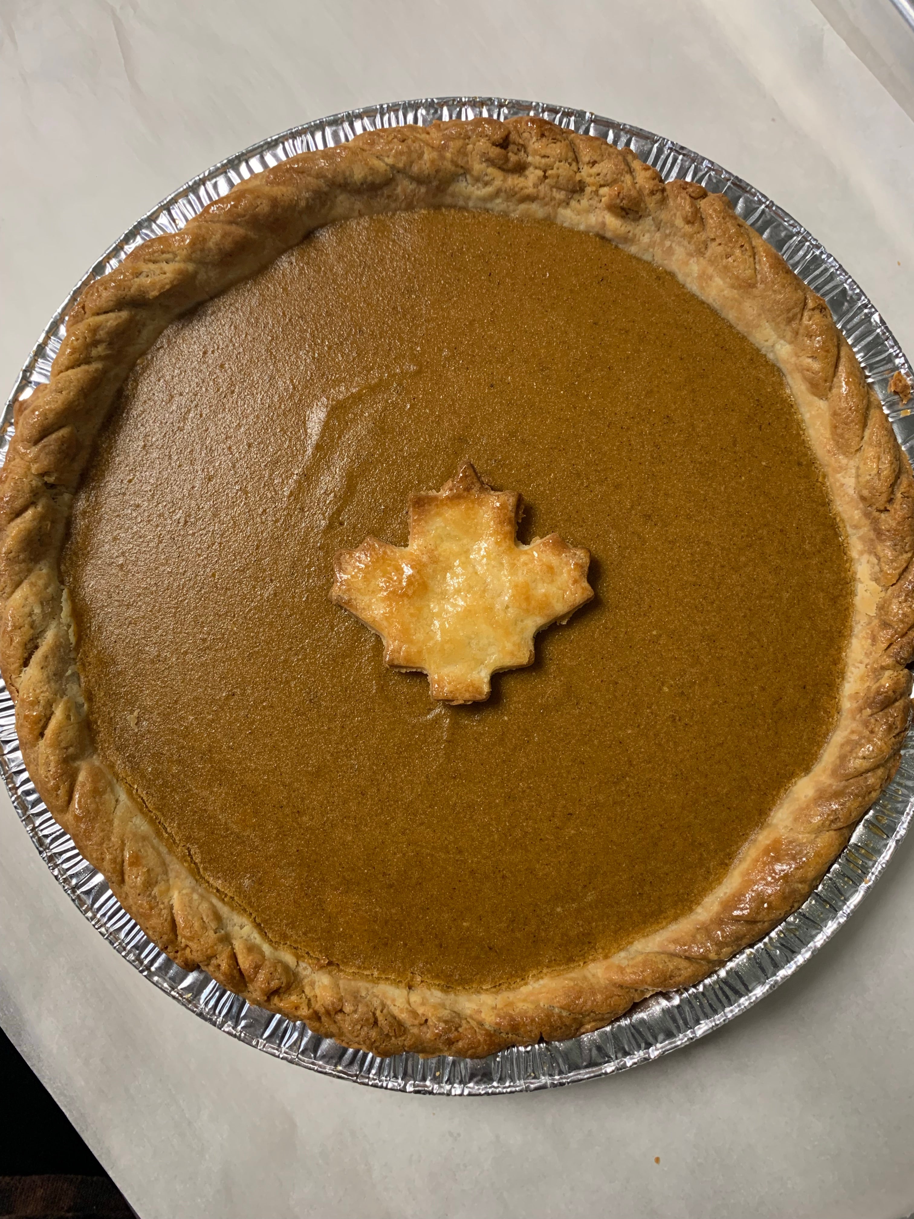 Pumpkin Pie 9-inch Preorder 2025 - Pick up only