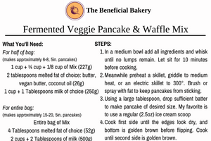 Fermented Pancake and Waffle Mix